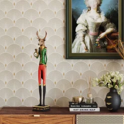Klocka Gentleman Deer - Bordsklocka Hjort, 72cm - KARE Design