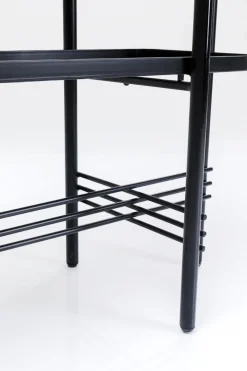 Konsolbord Bennet - Svart Stål/Marmor, 120x30cm - KARE Design