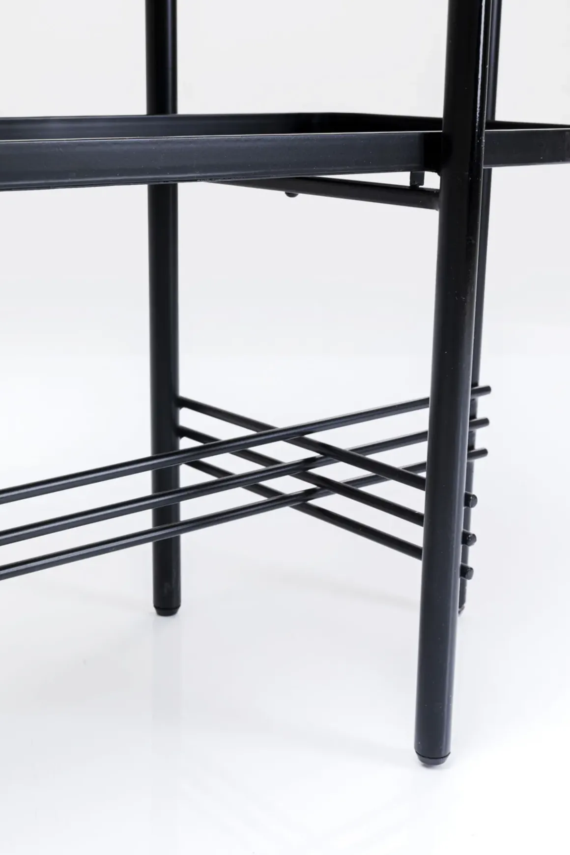 Konsolbord Bennet - Svart Stål/Marmor, 120x30cm - KARE Design