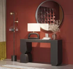 Konsolbord Curve - Svart, 120x76cm - KARE Design