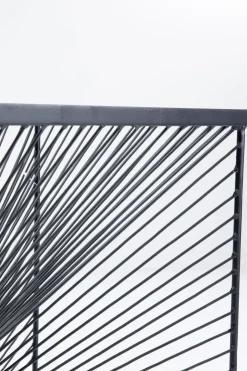 Konsolbord Dimension - Svart/Glas, 80,5x80,5cm - KARE Design