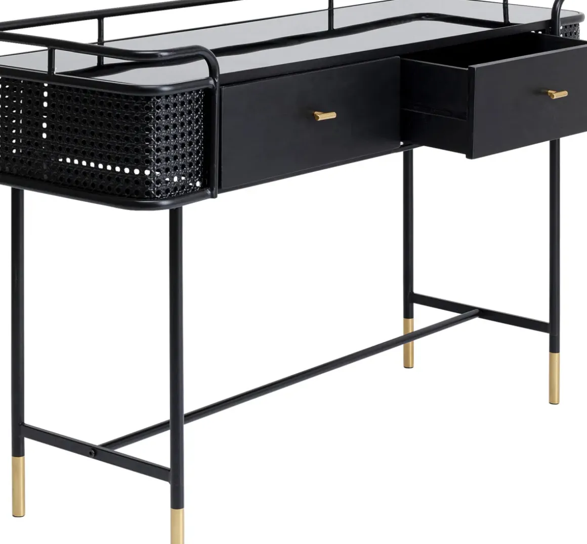 Konsolbord Fence - Svart, 120x80cm - KARE Design