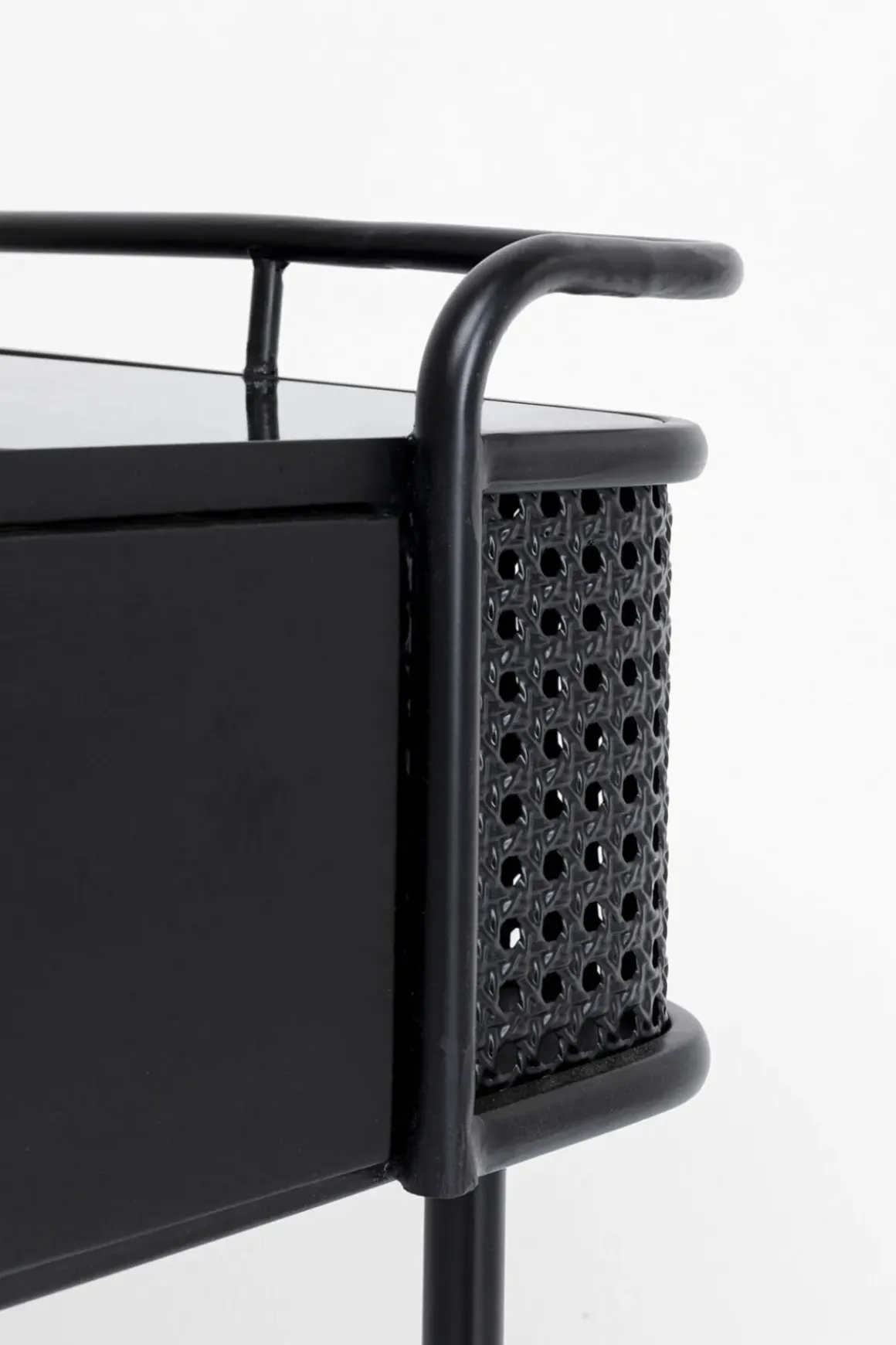 Konsolbord Fence - Svart, 120x80cm - KARE Design