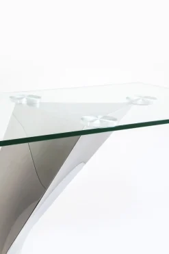Konsolbord Gloria - Krom/Glas, 82x140cm - KARE Design