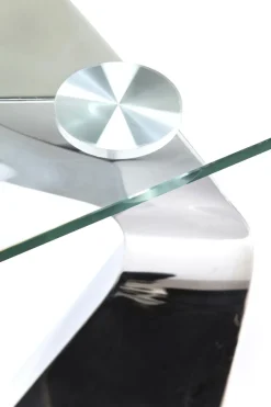 Konsolbord Gloria - Krom/Glas, 82x140cm - KARE Design
