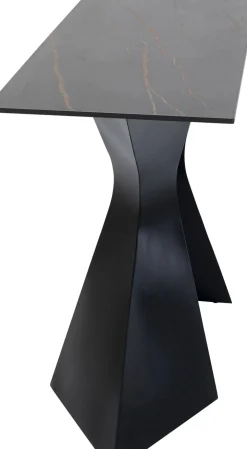 Konsolbord Gloria - Svart, Keramik, 140x81cm - KARE Design