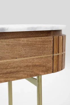 Konsolbord Grace - Trä/Marmor/Guld - KARE Design
