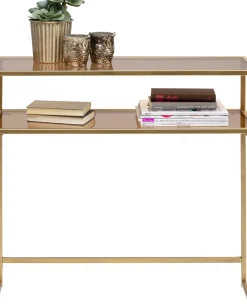 Konsolbord Loft - Guld, 85x30cm - KARE Design