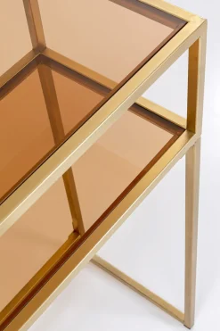 Konsolbord Loft - Guld, 85x30cm - KARE Design