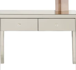 Konsolbord Luxury - Champangefärgat Spegelglas, 78,5x100cm - KARE Design