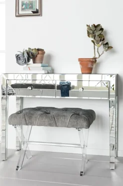Konsolbord Luxury - Spegelglas, 78,5x100cm - KARE Design