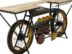 Konsolbord Motorbike - Barbord/Serveringssbord i Industristil,180 - KARE Design