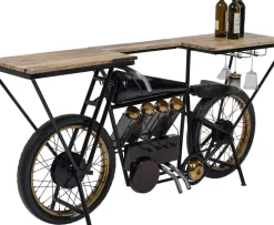 Konsolbord Motorbike - Barbord/Serveringssbord i Industristil,180 - KARE Design
