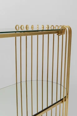 Konsolbord Wire - Mässing, 81x78cm - KARE Design