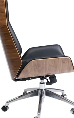 Kontorsstol Bureau - Svart Snurrstol på Hjul - KARE Design