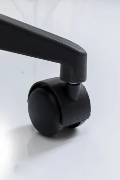 Kontorsstol Labora - Snurrstol på Hjul, Svart Konstläder - KARE Design