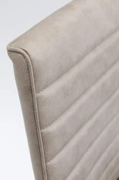 Kontorsstol Labora - Snurrstol på Hjul, Grå Konstläder - KARE Design