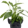 Kruka Bulldog Mattsvart - Dekor Hund, 38cm - KARE Design