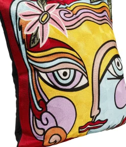 Kudde Art Line - Face, 50x50cm - KARE Design
