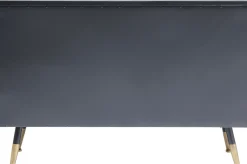La Gomera - Sideboard Grafitgrå/Räfflat Glas, 75x120cm - KARE Design