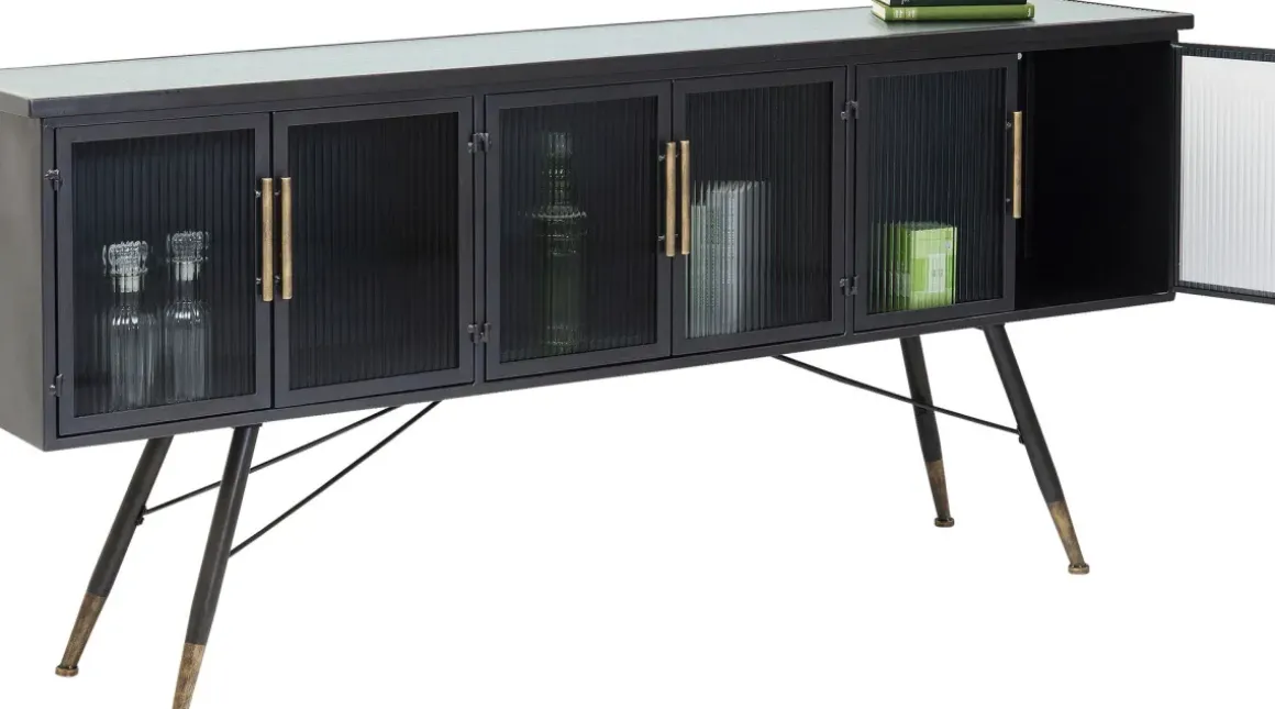 La Gomera - Sideboard med 6 dörrar, 85x180cm - KARE Design