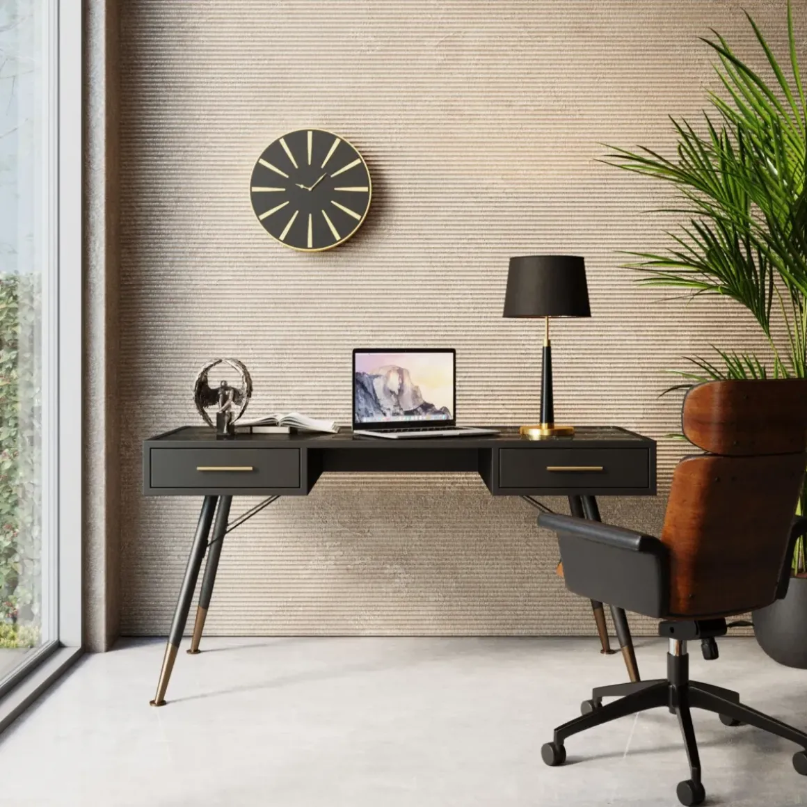 La Gomera - Skrivbord, 140x60cm - KARE Design
