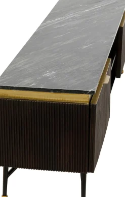Lågskåp - Tv-bänk Catalina - Mörkt trä, 170x50cm - KARE Design