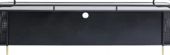 Lågskåp - Tv-bänk Fence - Svart, 160x48cm - KARE Design