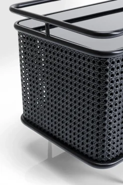 Lågskåp - Tv-bänk Fence - Svart, 160x48cm - KARE Design