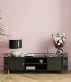Lågskåp - Tv-bänk Fence - Svart, 160x48cm - KARE Design