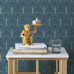 Ljushållare Monkey - Guld, 11cm - KARE Design