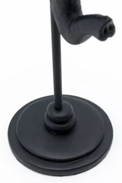 Ljusstake Elephant Head - Svart Elefant, 36cm - KARE Design