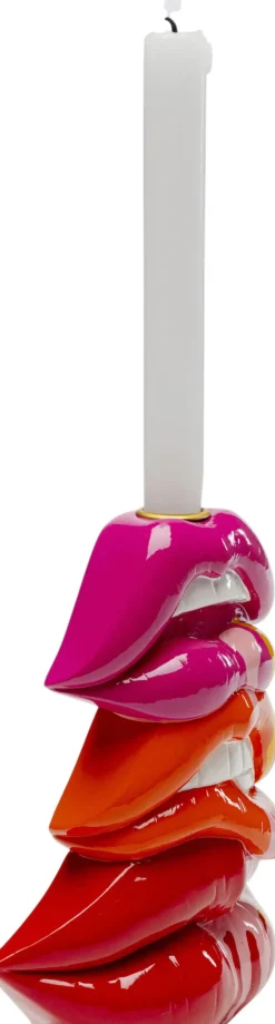 Ljusstake Lips - Läppar, 17cm - KARE Design