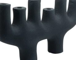 Ljusstake 6 ljus - Matt Svart, 47cm - KARE Design
