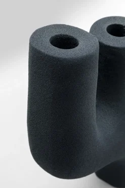 Ljusstake 6 ljus - Matt Svart, 47cm - KARE Design