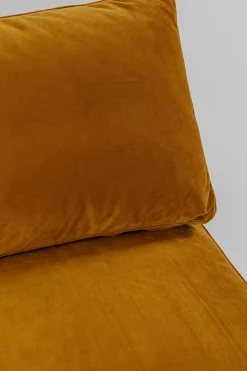 Loungefåtölj Discovery - Sammet Bärnsten, 100cm - KARE Design