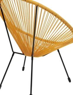 Loungestol Trädgård Acapulco - Gul - KARE Design