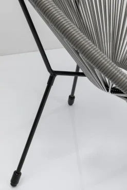 Loungestol Trädgård Acapulco 2 set - Grå - KARE Design