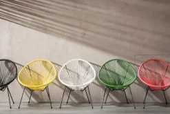 Loungestol Trädgård Acapulco - Svart - KARE Design