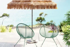 Loungestol Trädgård Acapulco 2 set - Mono Grön - KARE Design