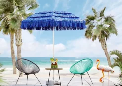 Loungestol Trädgård Acapulco - Turkos - KARE Design