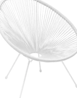 Loungestol Trädgård Acapulco - Vit - KARE Design
