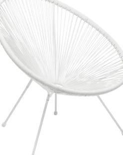 Loungestol Trädgård Acapulco - Vit - KARE Design