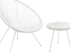 Loungestol Trädgård Acapulco - Vit - KARE Design