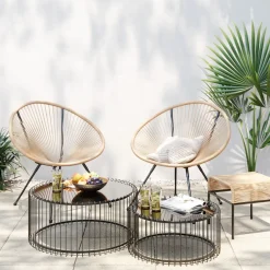 Loungestol Trädgård Spaghetti - KARE Design