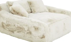 Loveseat Mika Cream 156cm (4-part) - KARE Design