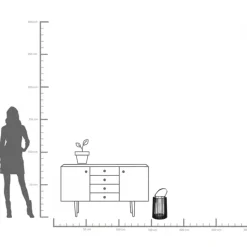 Lykta Corinne, 32cm - KARE Design