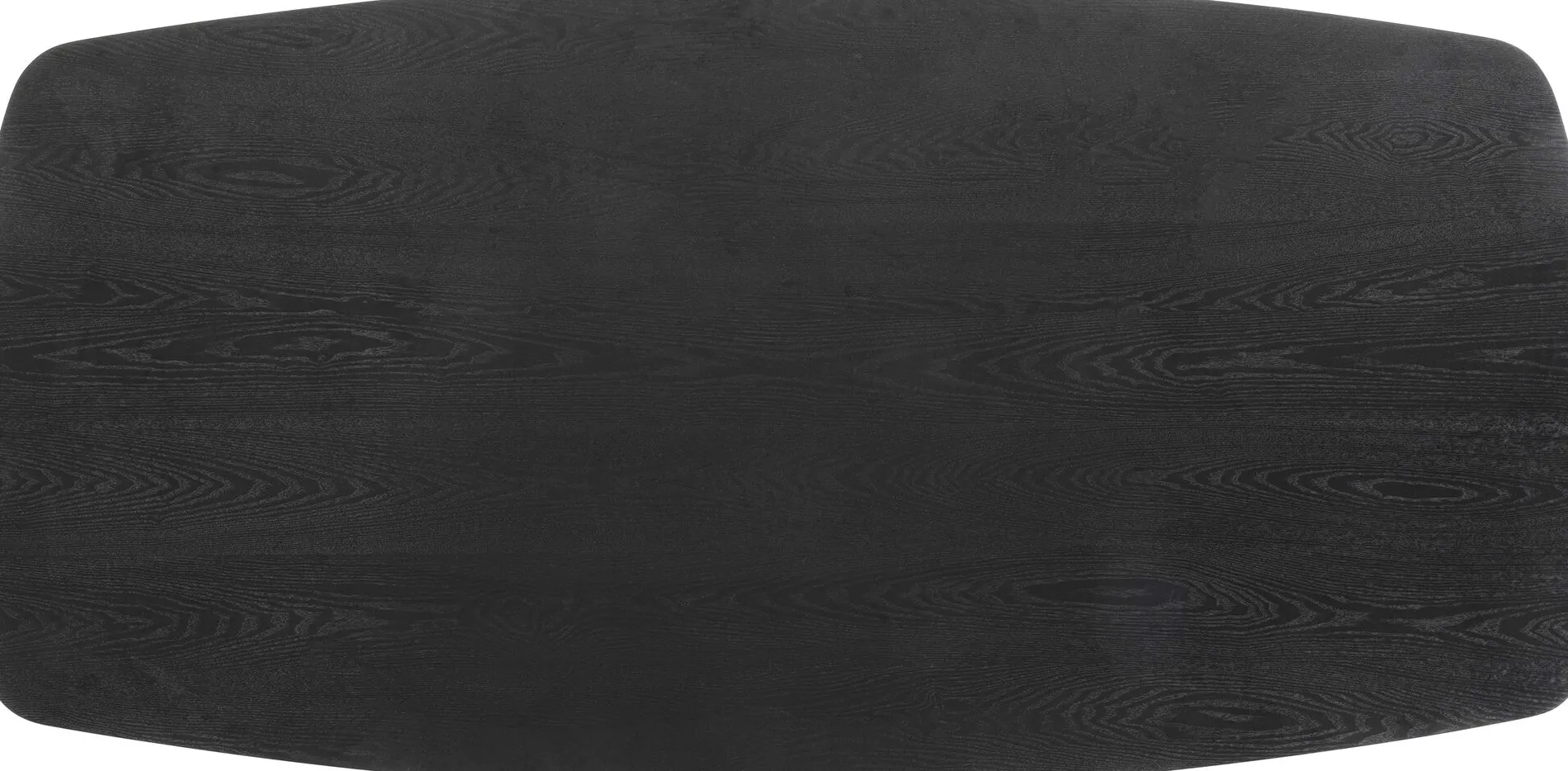 Matbord Caldera - Svart askfanér/Rostfritt Stål, 220x110cm - KARE Design