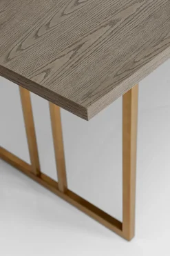 Matbord Cesaro - Ask/Mässing, 200x100cm - KARE Design