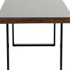 Matbord Conley - Mörkt Trä/Svart, 180x90cm - KARE Design